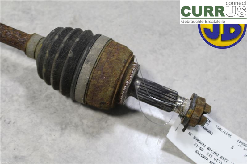 RENAULT CLIO III  09-12 Essieu avant (4x4) 7711368363 D4F740 F695060