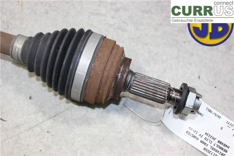 RENAULT CLIO IV   12-16 Front axle assembly (4WD) 391011305R H4B400