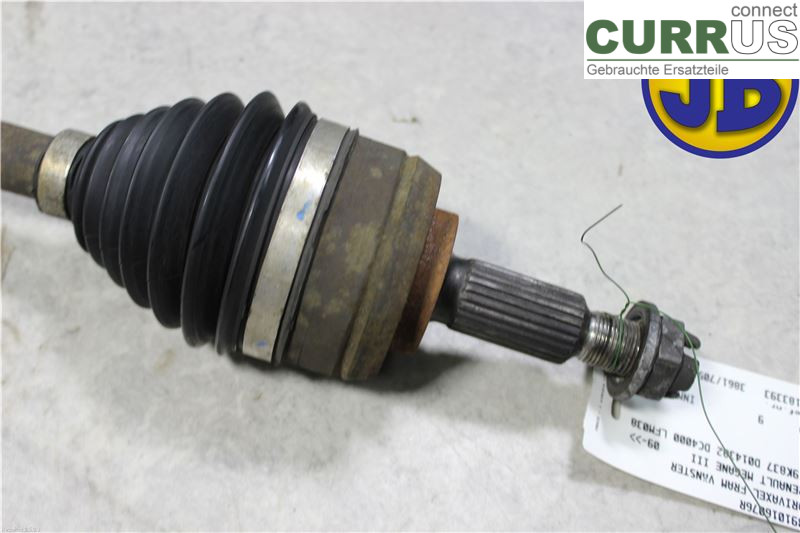 RENAULT MEGANE III 09-15 Przedni most (4x4) 391019932R K9K837 D014382