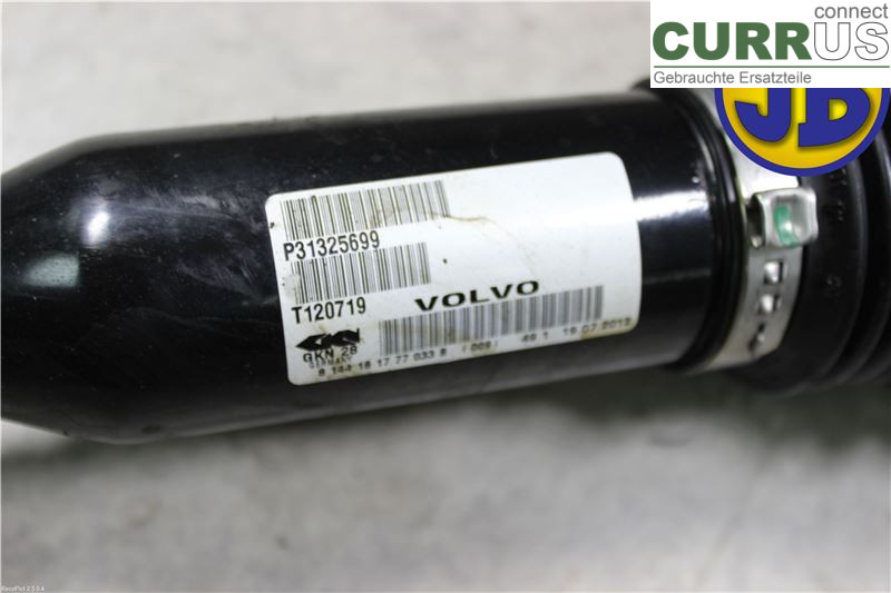 VOLVO XC70   08-13 Front axle assembly (4WD) 36010055 B4204T11