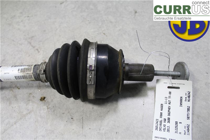 VOLVO V60  11-13 Transmission parts 36012423 D82PHEV