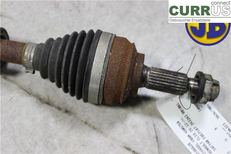 RENAULT CLIO IV   12-16 Front axle assembly (4WD) 391012838R D4F740 F857187