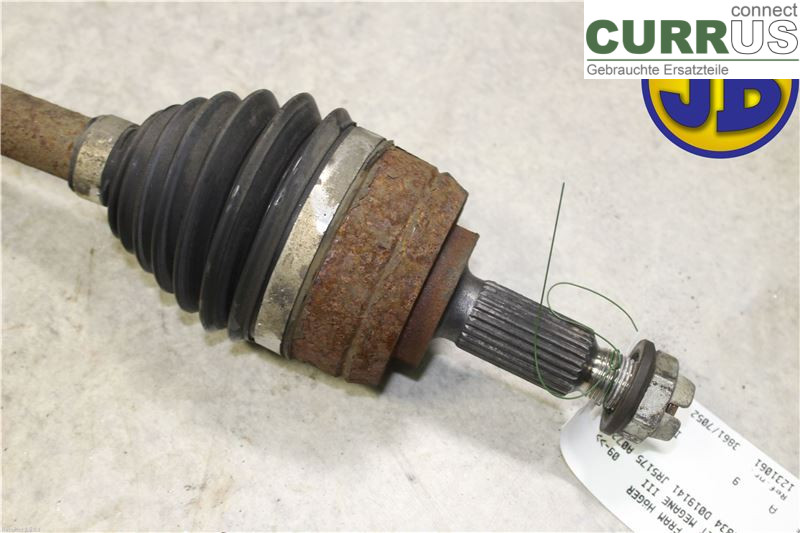 RENAULT MEGANE III 09-15 Transmission parts 8201353624 K9K834 D019141