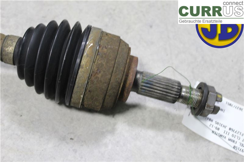 RENAULT CLIO III  09-12 Front axle assembly (4WD) 7711497150 D4F784 F127760