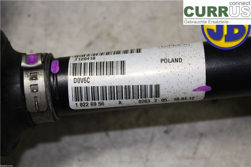 VOLVO V60  11-13 Transmission parts 36050790 B5204T9