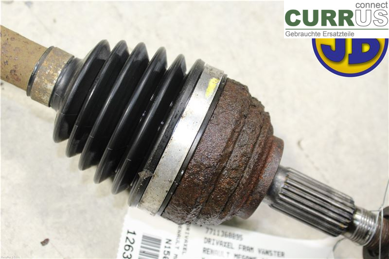 RENAULT MÉGANE II  06-08 Front axle assembly (4WD) 7711368284
 K4M856 Q003411
