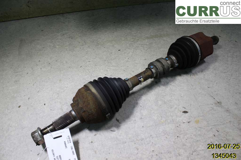 RENAULT KOLEOS I  08-10 Vorderachse (4WD) 39101JY04A M9R-833