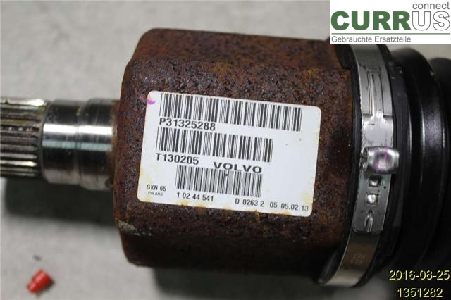 VOLVO V60  14-18 Front axle assembly (4WD) 36012416 D82PHEV