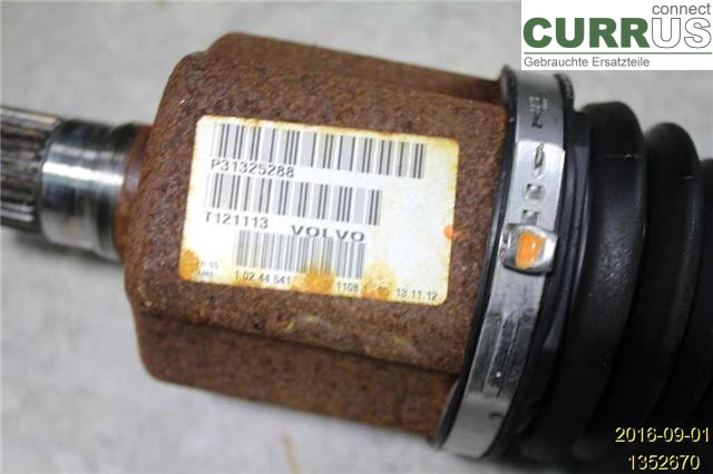 VOLVO V60  14-18 Front axle assembly (4WD) 36012416 D82PHEV