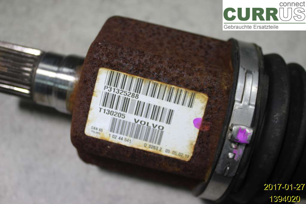VOLVO V60 14-18 Front axle assembly (4WD) 36012416 D82PHEV