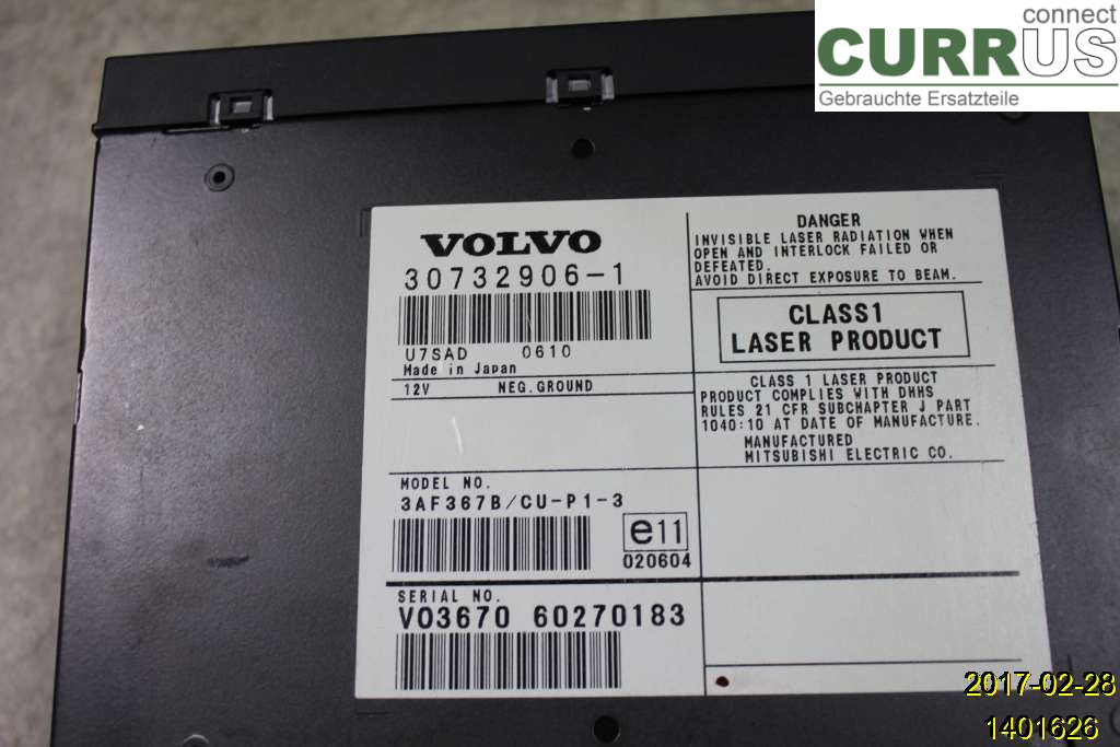 VOLVO V50      04-07 Gearkasse 7-trins 36050006 B4184S8
