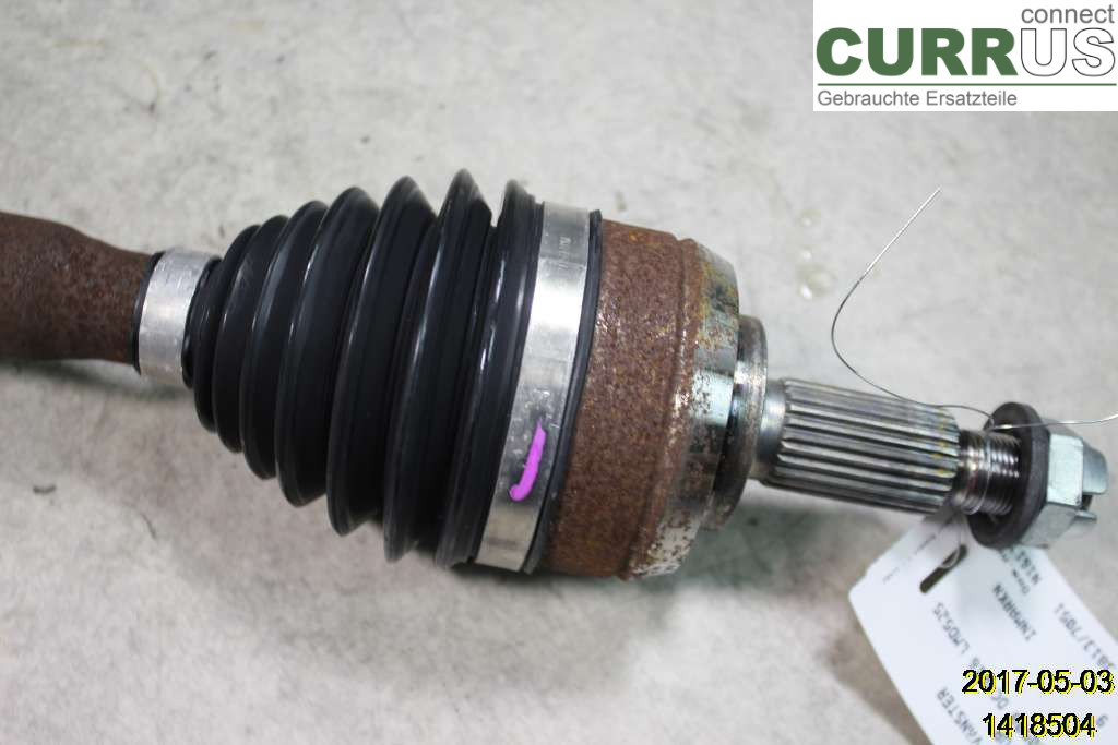 RENAULT CAPTUR 13-19 Front axle assembly (4WD) 391015196R H5F412 D040508