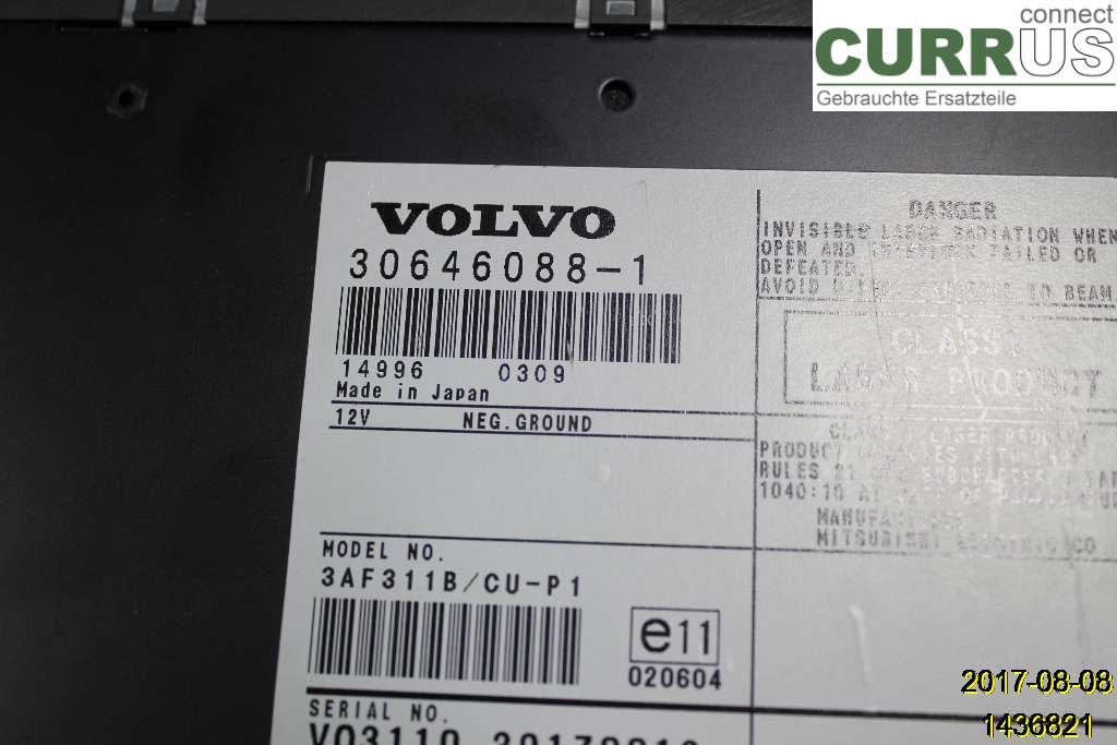 VOLVO S40       04-07 7-speed gearbox 30679866 B5254T3
