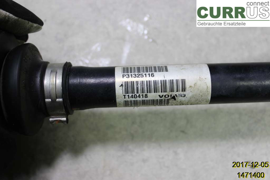 VOLVO S60  14-18 Front axle assembly (4WD) 36010060 B4154T4