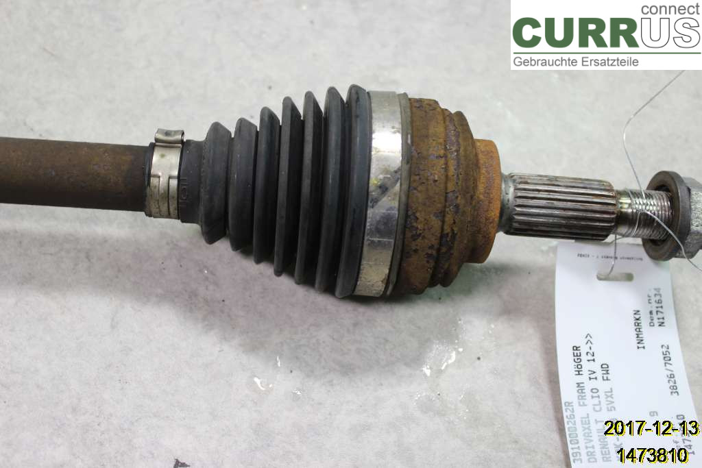 RENAULT CLIO IV   12-16 Transmission parts 391000262R K9K-608