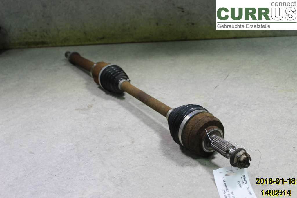 RENAULT SCÉNIC III/GRAND 09-16 Pièces de transmission 8201353438 K9K-836