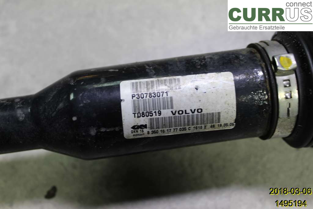 VOLVO XC60  09-13 Transmission parts 36051324 B6304T2