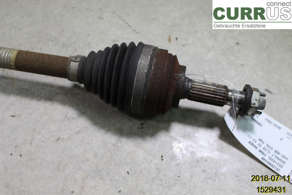 RENAULT CLIO IV   12-16 Getriebeteile 391008834R H4B-400