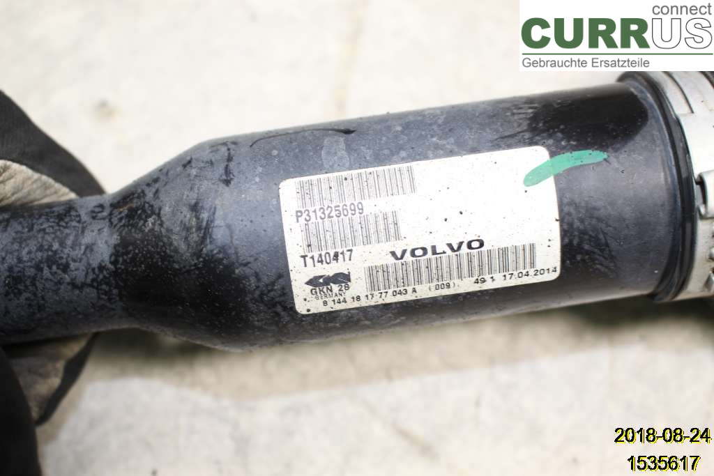 VOLVO XC70  14-16 Front axle assembly (4WD) 36010055 D4204T5