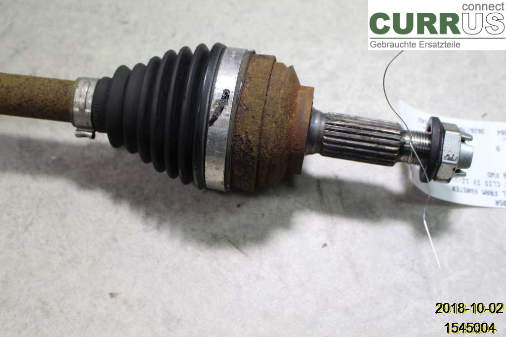 RENAULT CLIO IV   12-16 Front axle assembly (4WD) 391011305R H4B-408