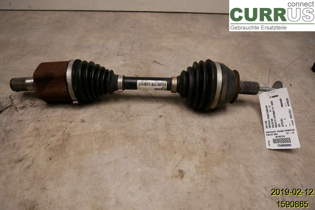 VOLVO S80 07- 13 Front axle assembly (4WD) 36050785 B5254T12