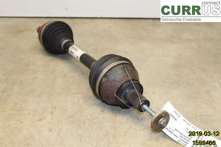 VOLVO S80 07- 13 Front axle assembly (4WD) 36050784 B5254T6