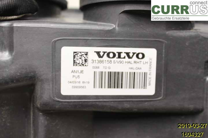 VOLVO V90 CROSS COUNTRY 17- Manual gearbox (4-speed) 31386158