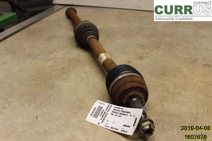RENAULT MEGANE III 09-15 Transmission parts 391003813R K9K-837