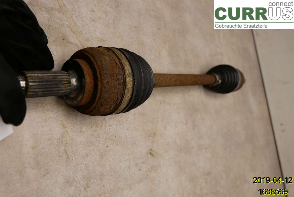 RENAULT CLIO III  09-12 Front axle assembly (4WD) 7711368363 D4F-740