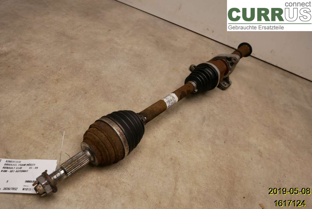RENAULT CLIO III  06-09 Transmissionsdelar 8200261838 K4M-801
