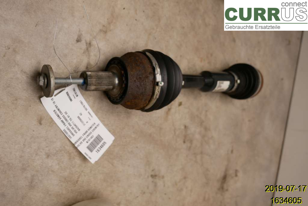 VOLVO V60 CROSS COUNTRY 16-18 Front axle assembly (4WD) 36010055 B4204T11