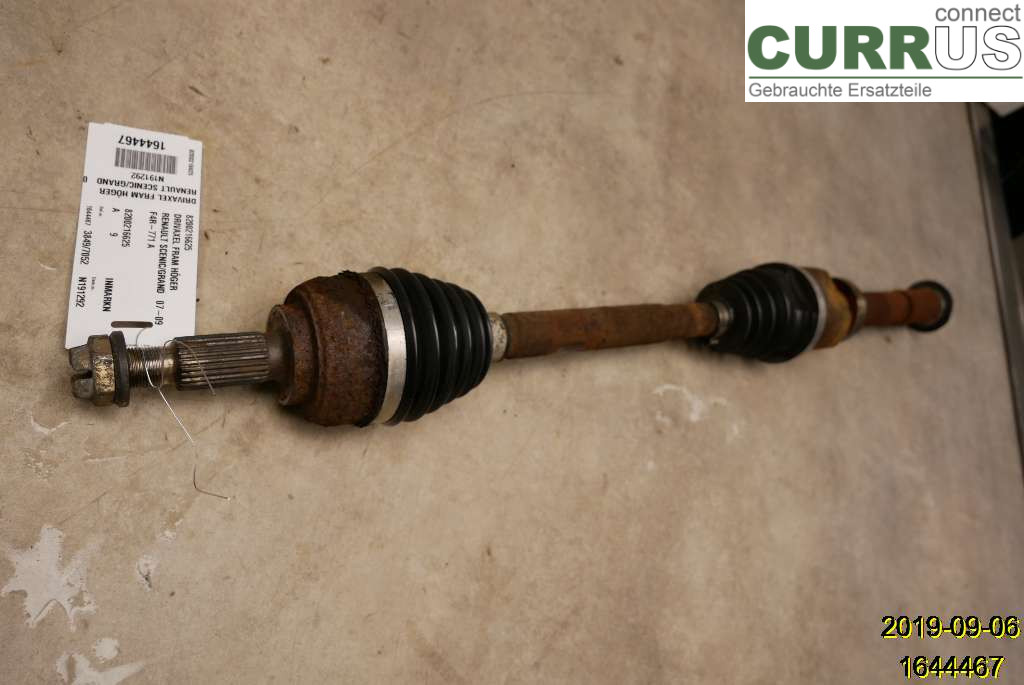 RENAULT SCÉNIC/GRAND 07-09 Transmissionsdelar 8200216625 F4R-771