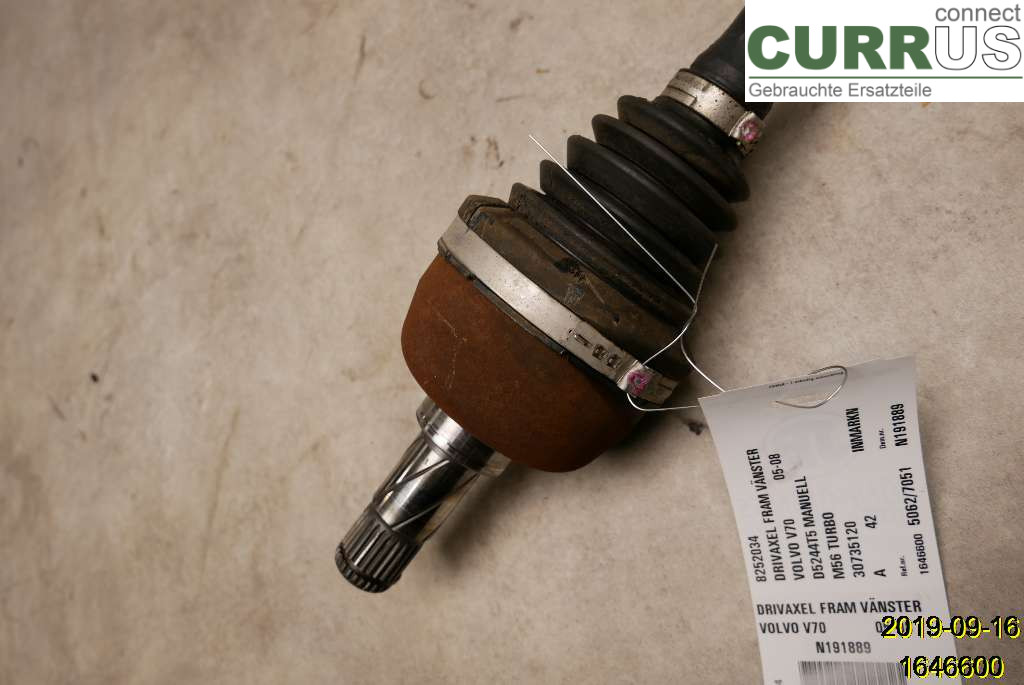 VOLVO V70      05-08 Framaxelenhet (4WD) 8252034 D5244T5