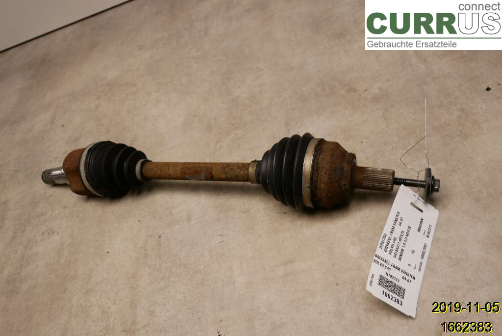 VOLVO S40       04-07 Front axle assembly (4WD) 36001356 B4184S11