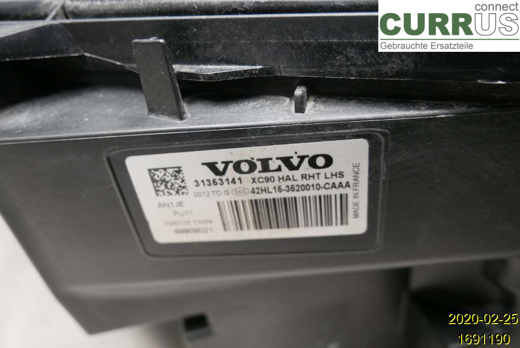 VOLVO XC90/RECHARGE  16- Manual gearbox (4-speed) 31353141 B4204T27