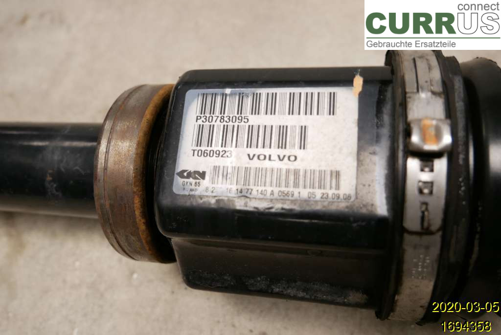 VOLVO V70      05-08 Pièces de transmission 8252059 D5244T4
