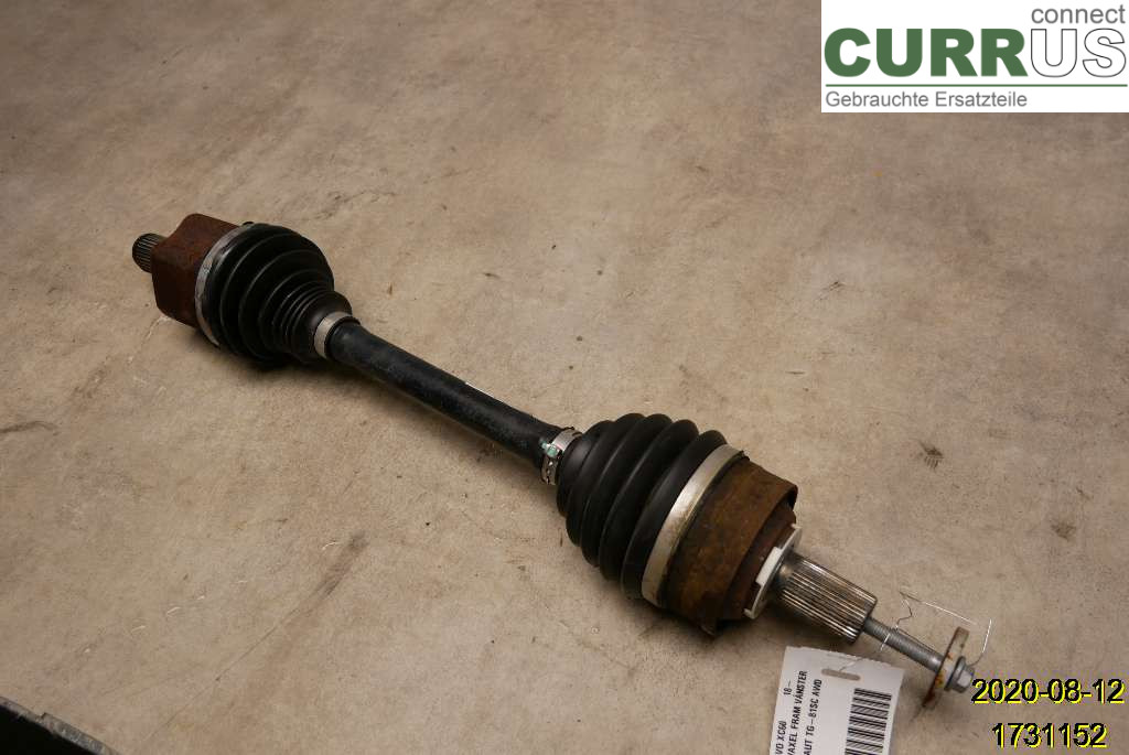 VOLVO XC60  18- Front axle assembly (4WD) 36003638 D4204T23