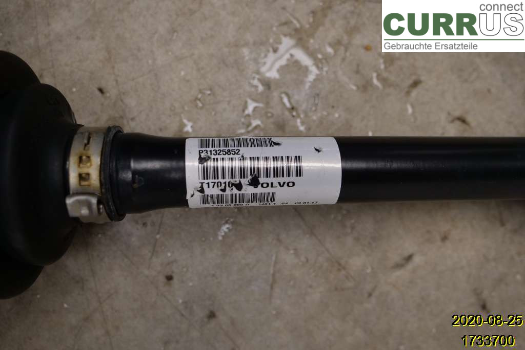 VOLVO XC60  18- Front axle assembly (4WD) 36003638 D4204T14