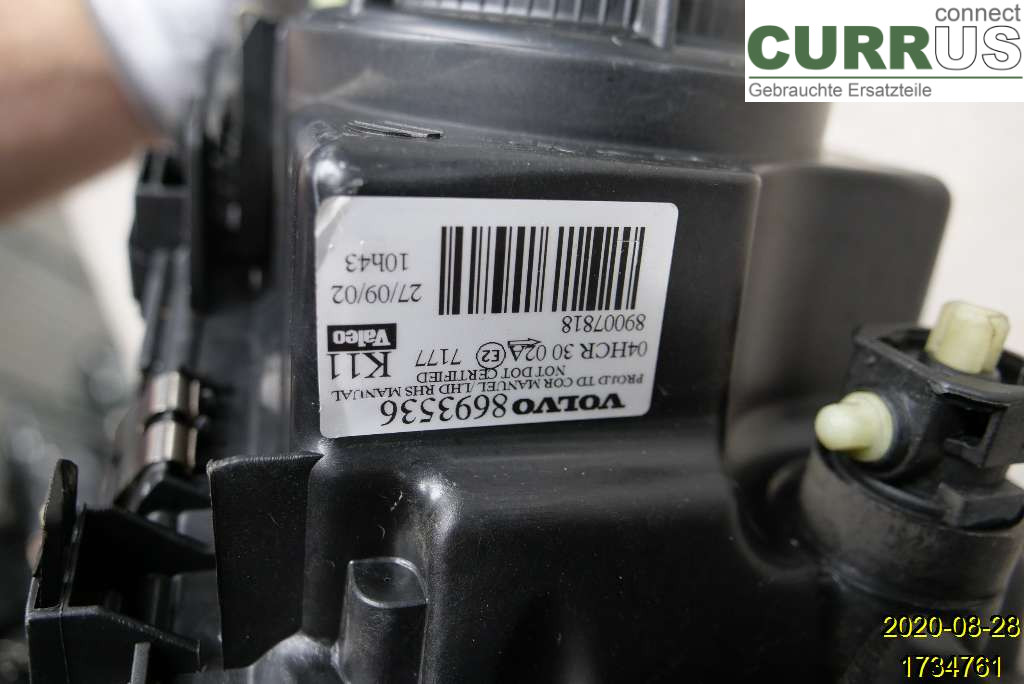 VOLVO S80      99-03 Manuel gearkasse 5-trins 8693558 B5244S