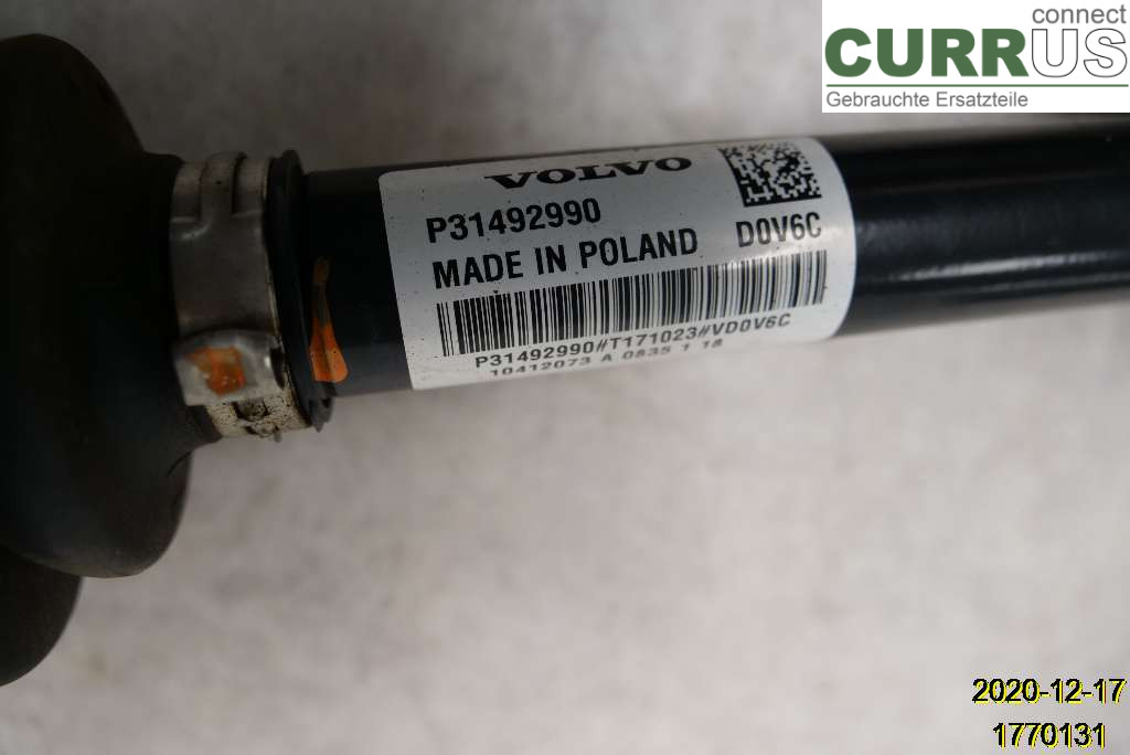 VOLVO XC40/RECHARGE 18- Transmission parts 36012943 B4204T19