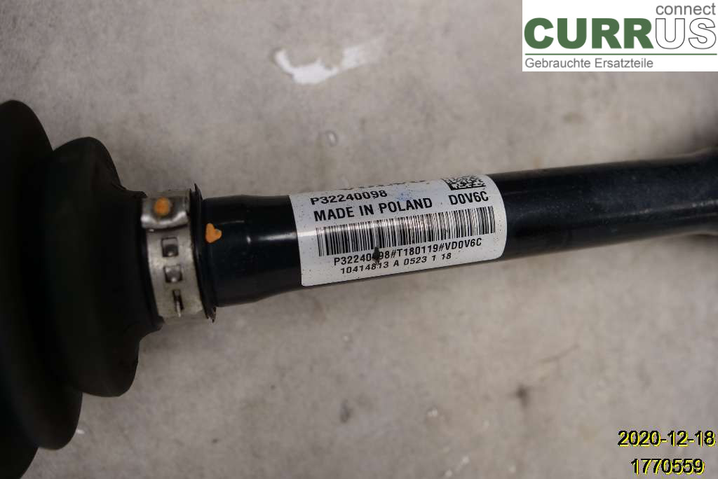 VOLVO XC40/RECHARGE 18- Front axle assembly (4WD) 36013035 B4204T47