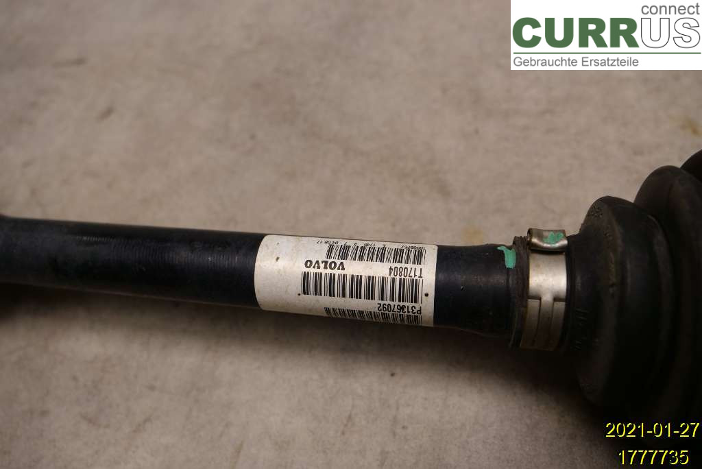 VOLVO XC60  18- Front axle assembly (4WD) 36012684 D4204T14