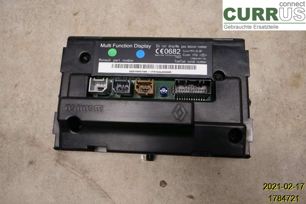 RENAULT CLIO IV   12-16 Gearkasse 7-trins 259150869R H4B-400
