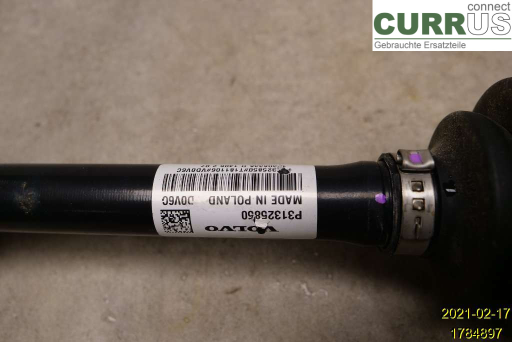 VOLVO XC60  18- Front axle assembly (4WD) 36011804 B4204T28