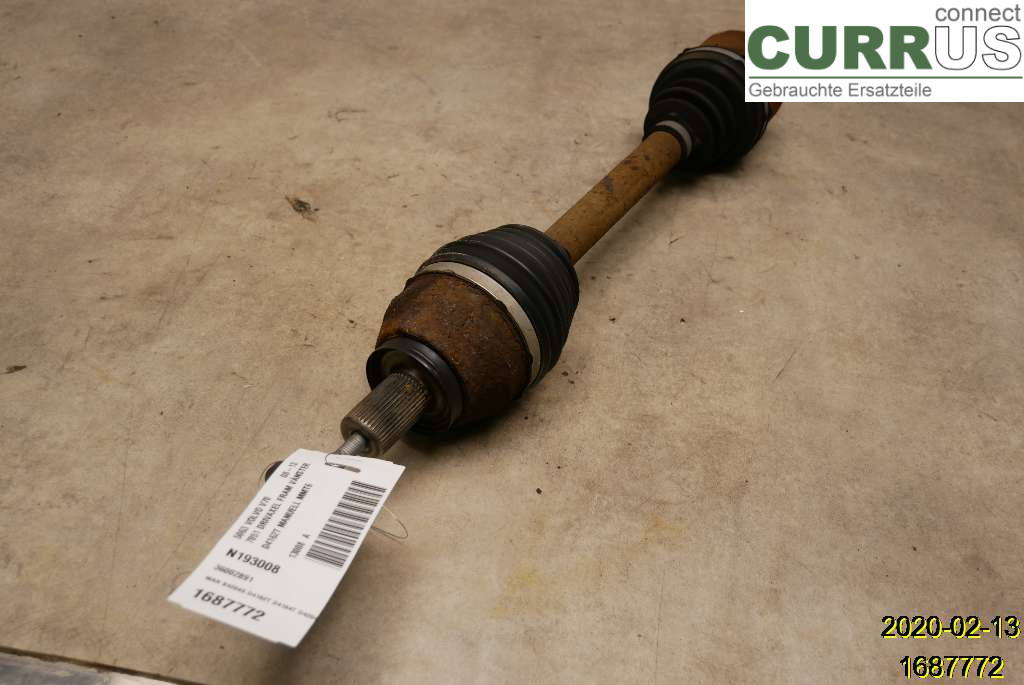 VOLVO V70 08-13 Front axle assembly (4WD) 36002891 D4162T