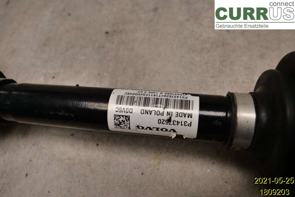 VOLVO XC60  18- Pièces de transmission 36011806 B420T2