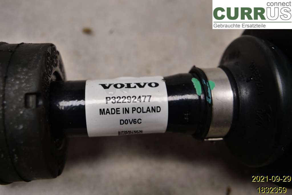 VOLVO XC60  18- Front axle assembly (4WD) 36012055 B420T2