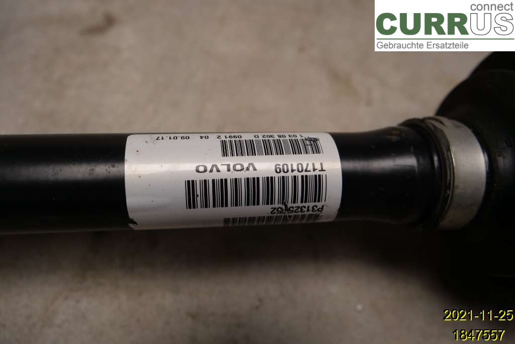 VOLVO XC60  18- Front axle assembly (4WD) 36003638 B4204T26