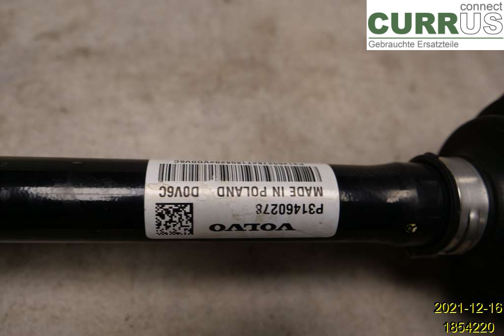 VOLVO XC40/RECHARGE 18- Essieu avant (4x4) 36012941 B3154T5