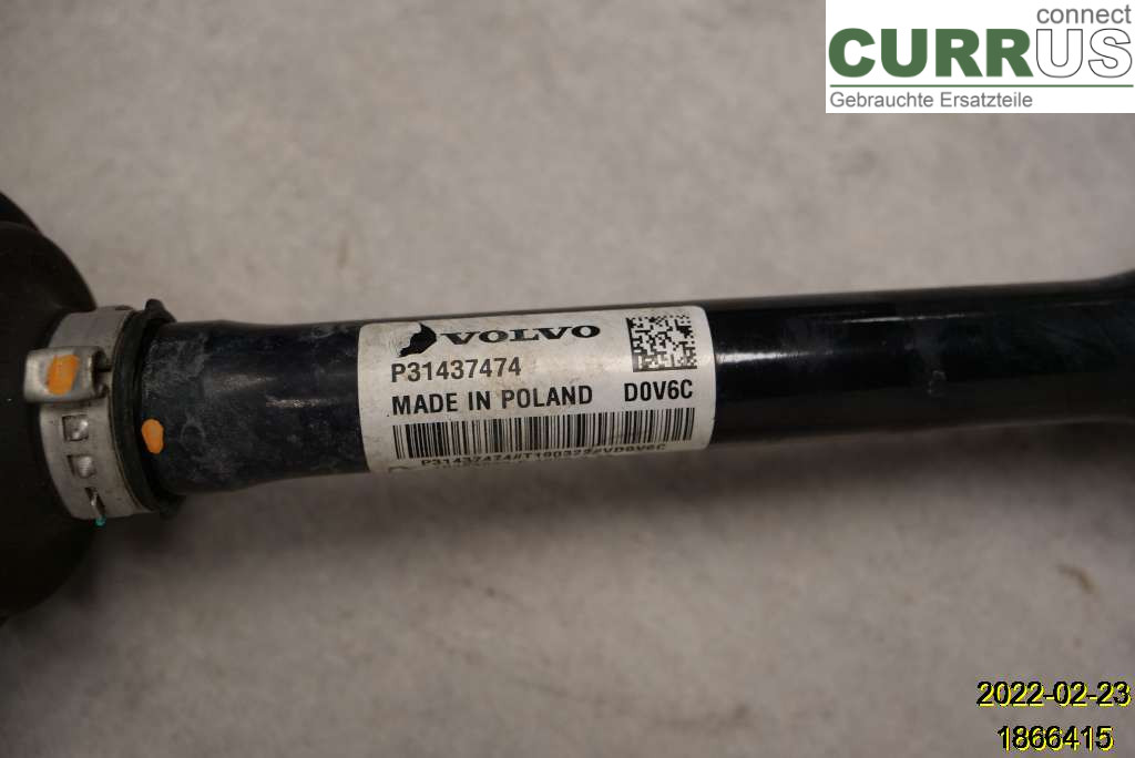 VOLVO XC40/RECHARGE 18- Pièces de transmission 36012944 B3154T5